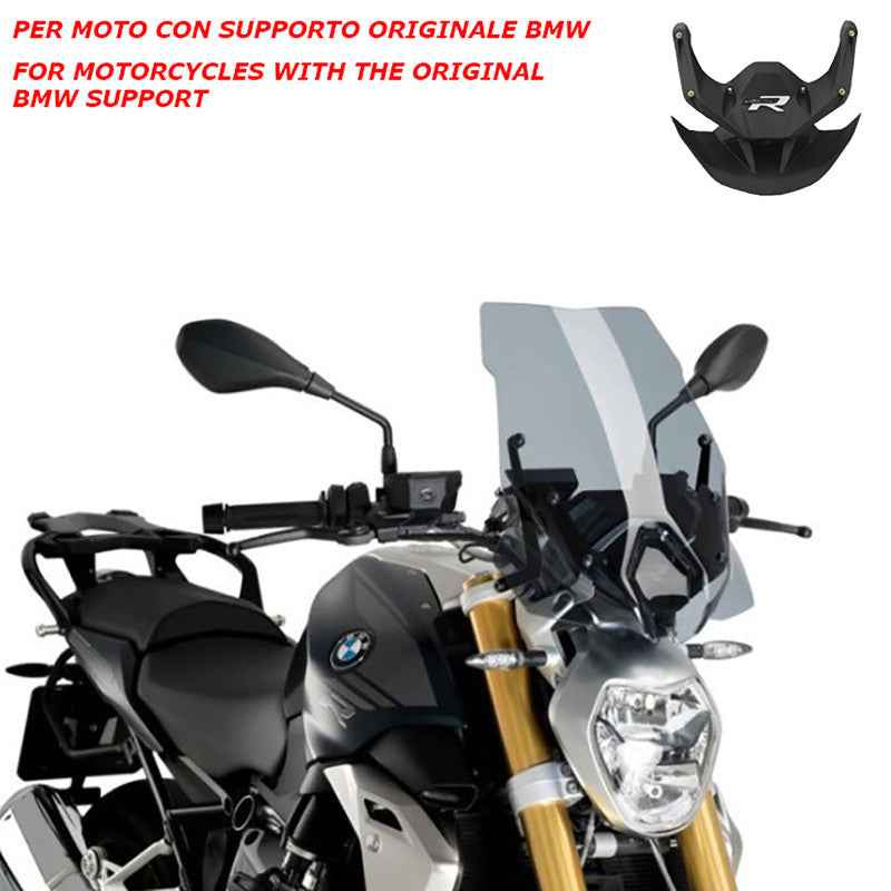 PUIG CUPOLINO NAKED N.G. TOURING-OEM SUPP. PER BMW R1250 R 18-20 FUME CHIARO