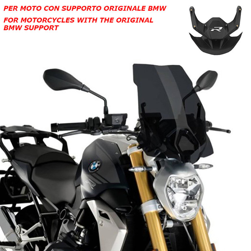 PUIG CUPOLINO NAKED N.G. TOURING-OEM SUPP. PER BMW R1250 R 18-20 FUME SCURO