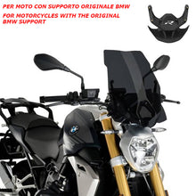PUIG CUPOLINO NAKED N.G. TOURING-OEM SUPP. PER BMW R1250 R 18-20 FUME SCURO
