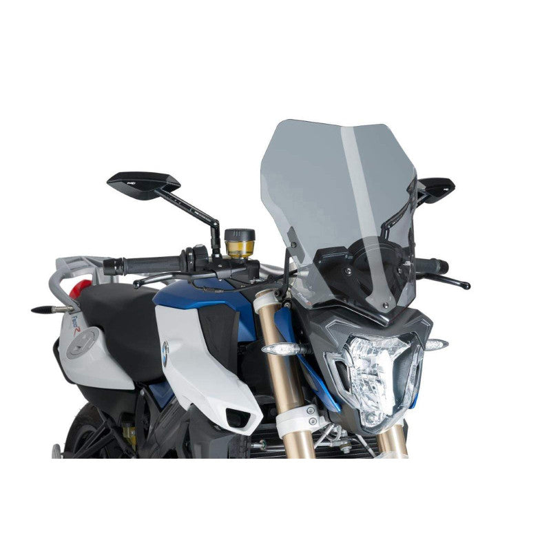 PUIG CUPOLINO NAKED N.G. TOURING PER BMW F800 R 17-19 FUME CHIARO