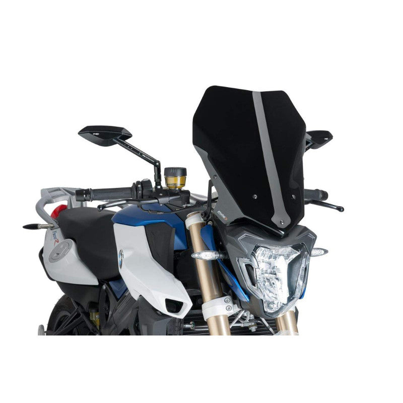 PUIG CUPOLINO NAKED N.G. TOURING PER BMW F800 R 2016 NERO