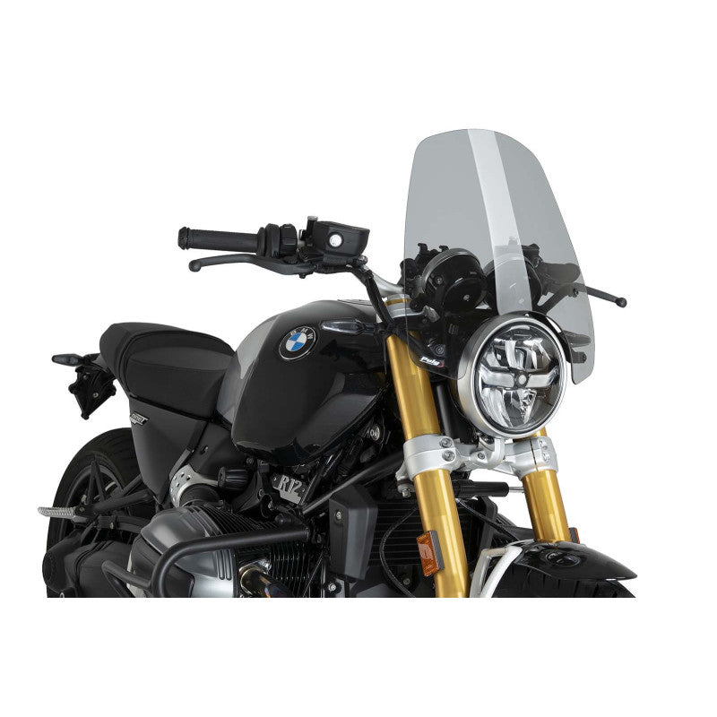PUIG CUPOLINO NAKED N.G. TOURING PER BMW R12 NINE T 24-25 FUME CHIARO