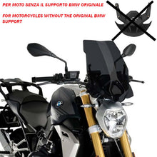 PUIG CUPOLINO NAKED N.G. TOURING PER BMW R1250 R 18-20 FUME SCURO