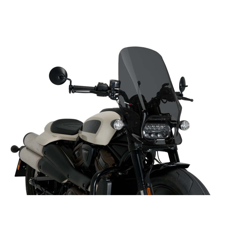 PUIG CUPOLINO NAKED N.G. TOURING PER HARLEY D. SPORTSTER S RH1250S 21-24 FUME SCURO