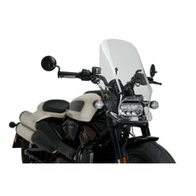 PUIG CUPOLINO NAKED N.G. TOURING PER HARLEY D. SPORTSTER S RH1250S 21-24 TRASPARENTE