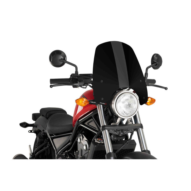 PUIG CUPOLINO NAKED N.G. TOURING PER HONDA CMX500 SE REBEL 20-24 NERO