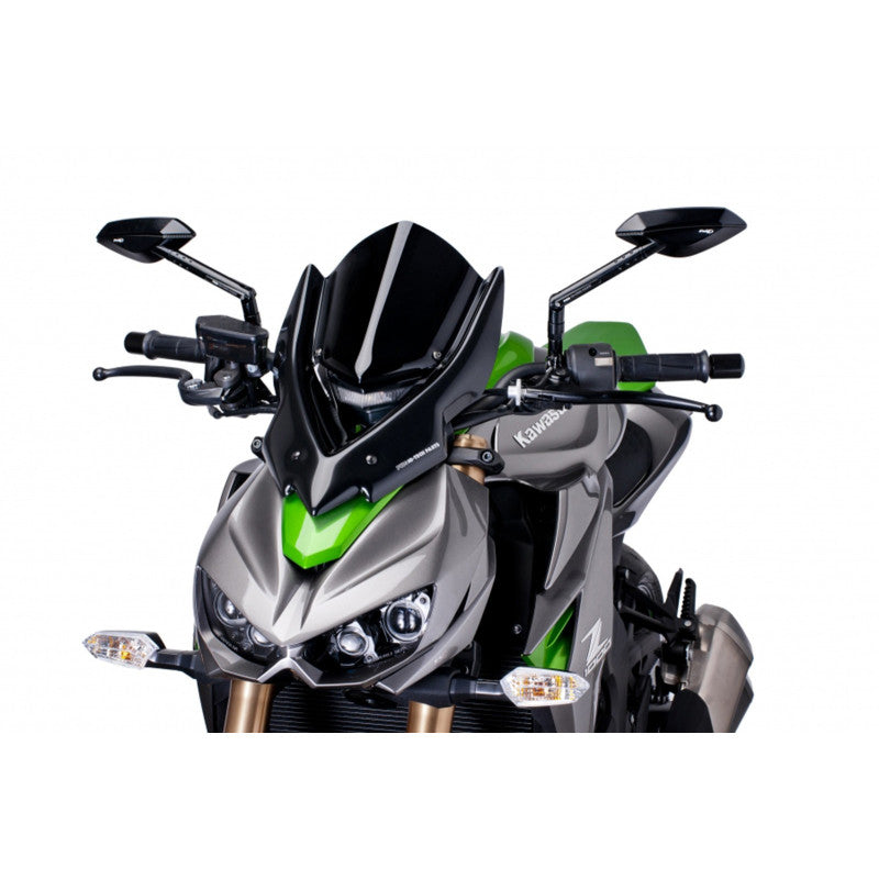 PUIG CUPOLINO NAKED N.G. TOURING PER KAWASAKI Z1000 R PERFORMANCE 17-20 NERO