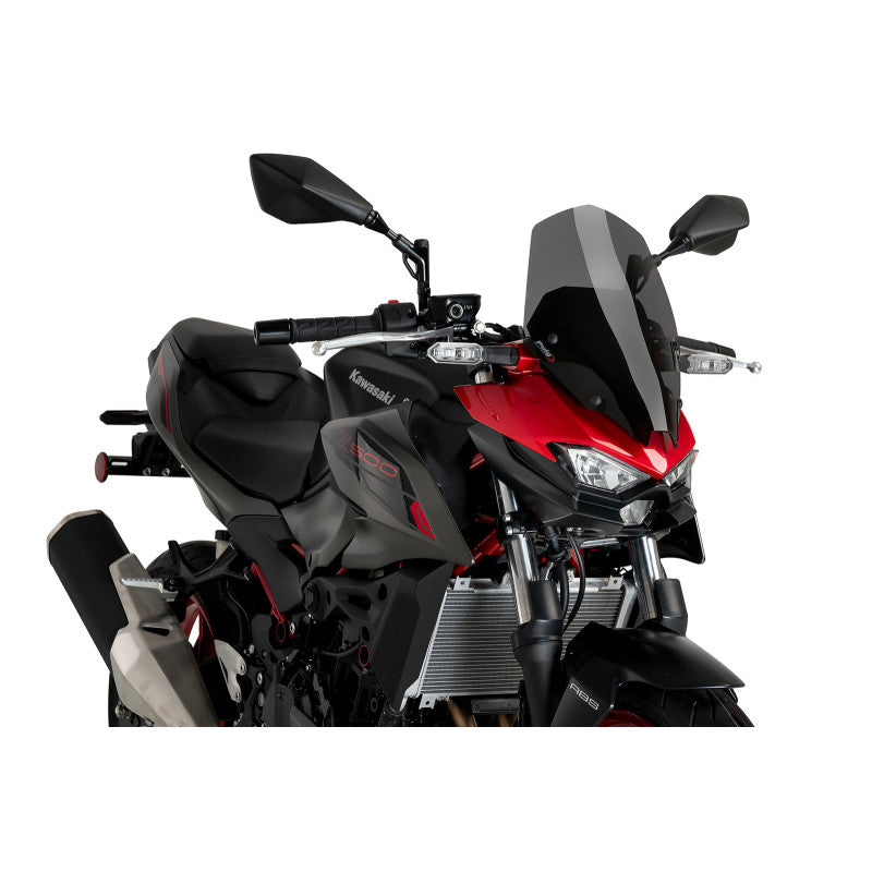 PUIG CUPOLINO NAKED N.G. TOURING PER KAWASAKI Z500 24-25 FUME SCURO
