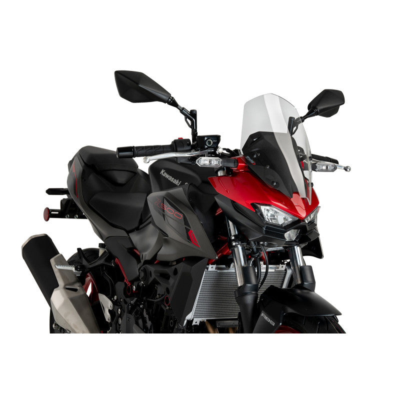 PUIG CUPOLINO NAKED N.G. TOURING PER KAWASAKI Z500 24-25 TRASPARENTE