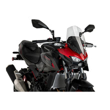 PUIG CUPOLINO NAKED N.G. TOURING PER KAWASAKI Z500 SE 24-25 TRASPARENTE