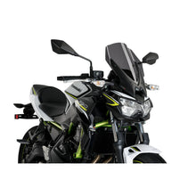 PUIG CUPOLINO NAKED N.G. TOURING PER KAWASAKI Z650 2025 FUME SCURO