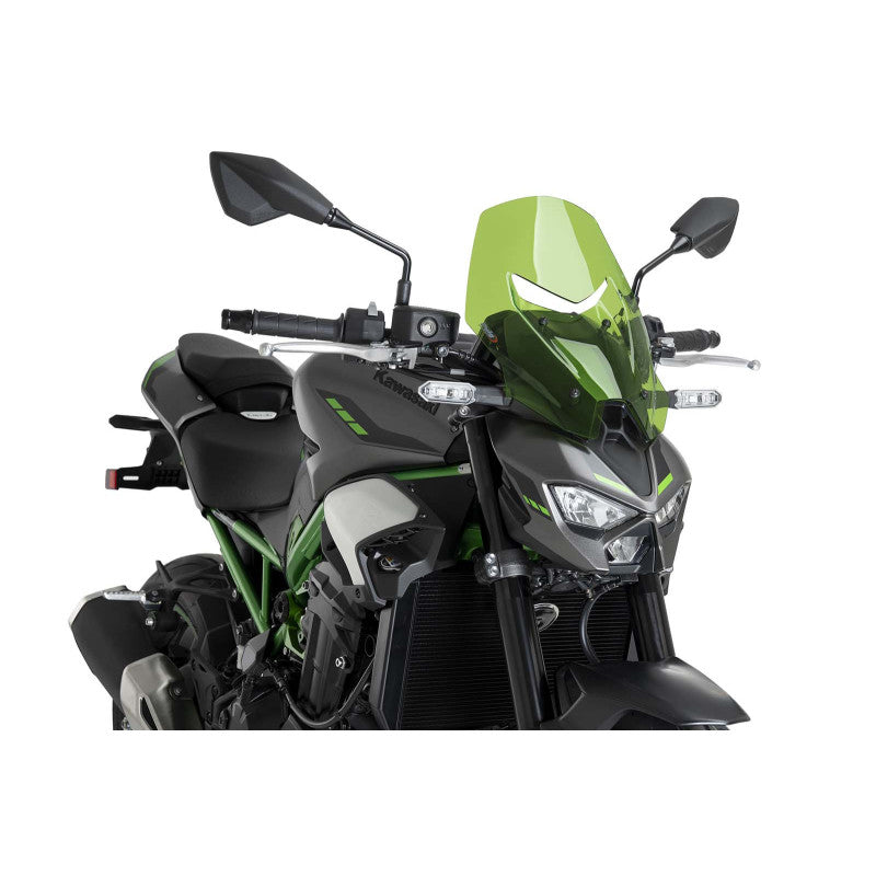 PUIG CUPOLINO NAKED N.G. TOURING PER KAWASAKI Z900 2025 VERDE