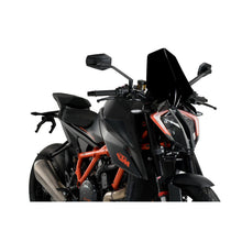 PUIG CUPOLINO NAKED N.G. TOURING PER KTM 1290 SUPERDUKE R 20-21 NERO