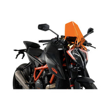 PUIG CUPOLINO NAKED N.G. TOURING PER KTM 1290 SUPERDUKE R EVO 22-23 ARANCIONE