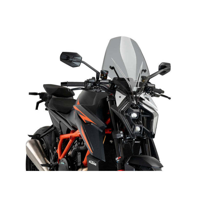 PUIG CUPOLINO NAKED N.G. TOURING PER KTM 1390 R SUPERDUKE 24-25 FUME CHIARO