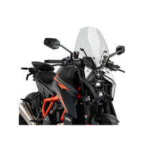PUIG CUPOLINO NAKED N.G. TOURING PER KTM 1390 R SUPERDUKE 24-25 TRASPARENTE