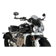 PUIG CUPOLINO NAKED N.G. TOURING PER TRIUMPH ROCKET III STORM R 20-24 FUME CHIARO
