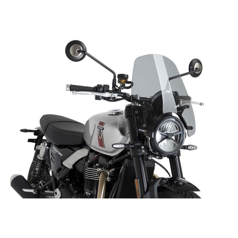 PUIG CUPOLINO NAKED N.G. TOURING PER TRIUMPH SPEED TWIN 1200 2025 FUME CHIARO