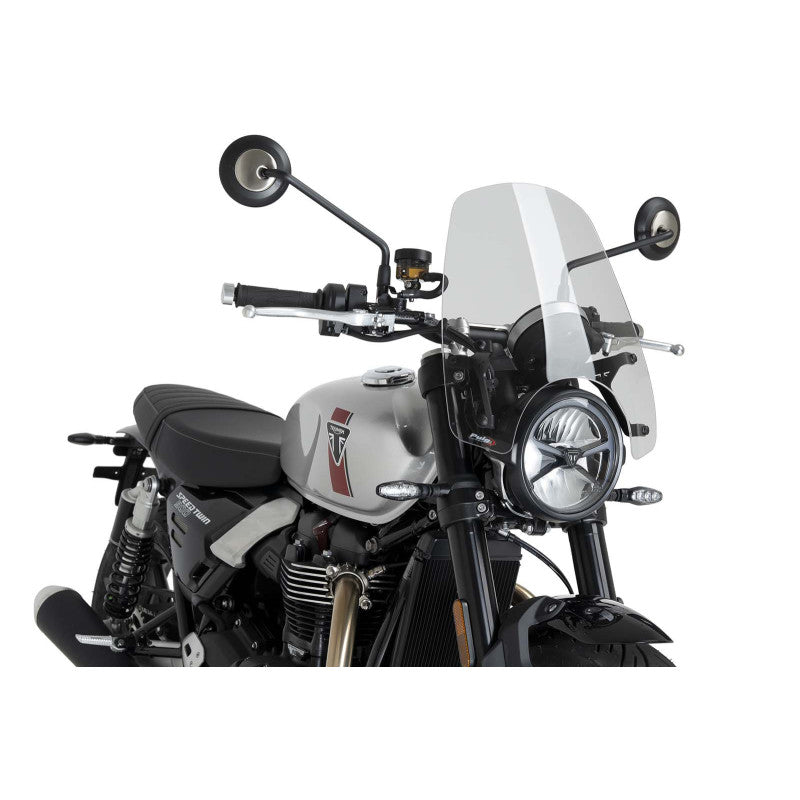 PUIG CUPOLINO NAKED N.G. TOURING PER TRIUMPH SPEED TWIN 900 2025 TRASPARENTE