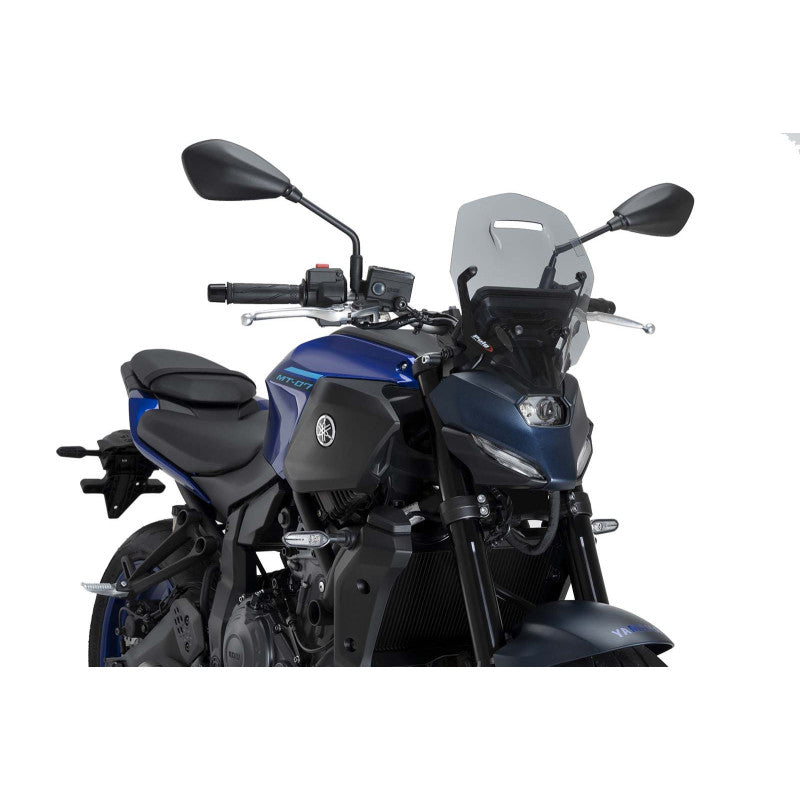 PUIG CUPOLINO NAKED N.G. TOURING PER YAMAHA MT-07 2025 FUME CHIARO