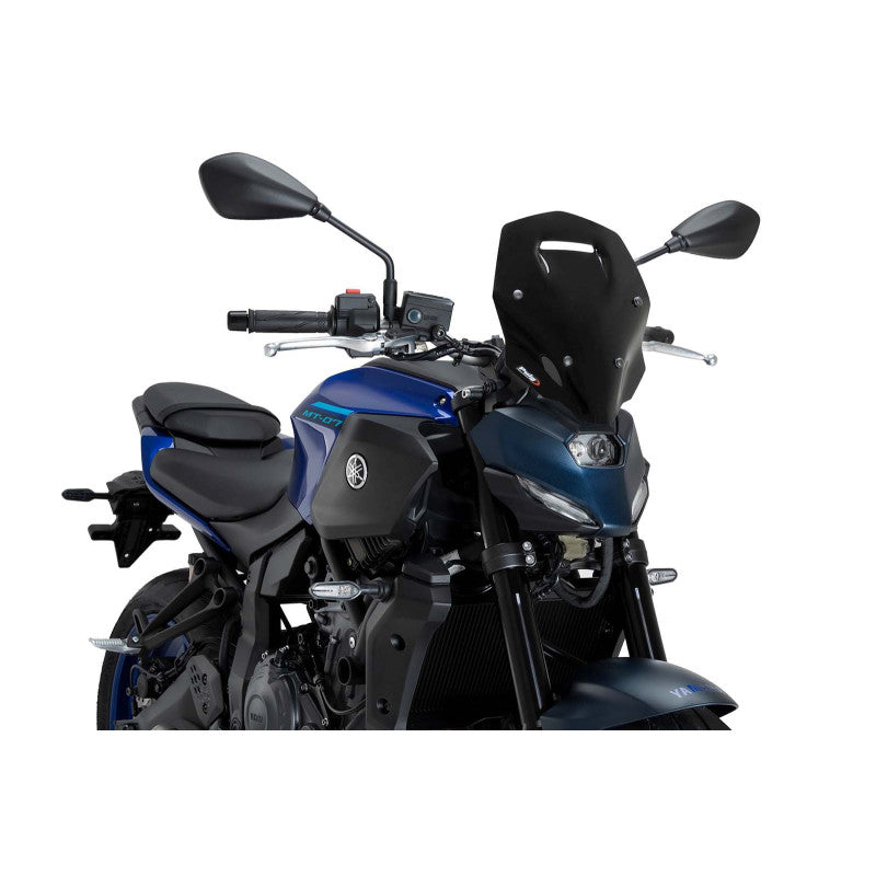 PUIG CUPOLINO NAKED N.G. TOURING PER YAMAHA MT-07 2025 NERO