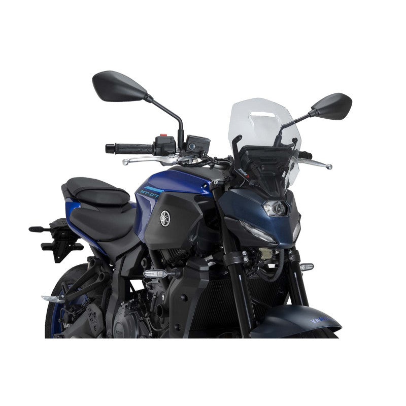 PUIG CUPOLINO NAKED N.G. TOURING PER YAMAHA MT-07 2025 TRASPARENTE