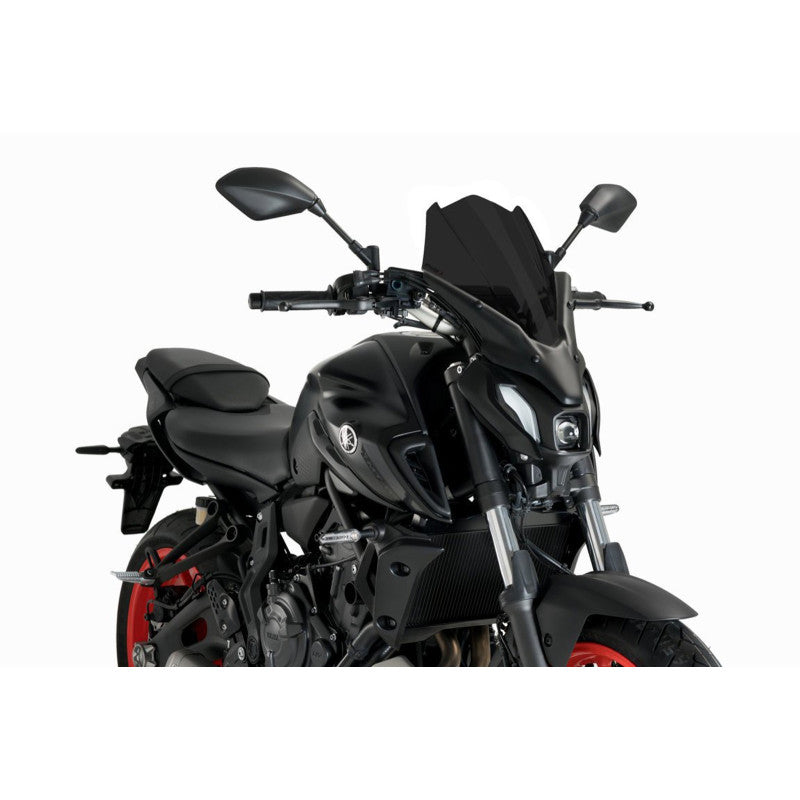 PUIG CUPOLINO NAKED N.G. TOURING PER YAMAHA MT-07 PURE 23-24 FUME SCURO