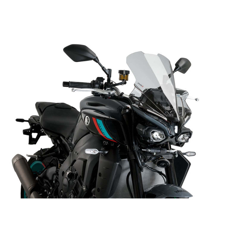 PUIG CUPOLINO NAKED N.G. TOURING PER YAMAHA MT-10 22-25 FUME CHIARO