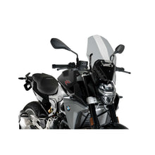 PUIG CUPOLINO NAKED N.G. TOURING-SUPP.OEM PER BMW F900 R 20-24 FUME CHIARO