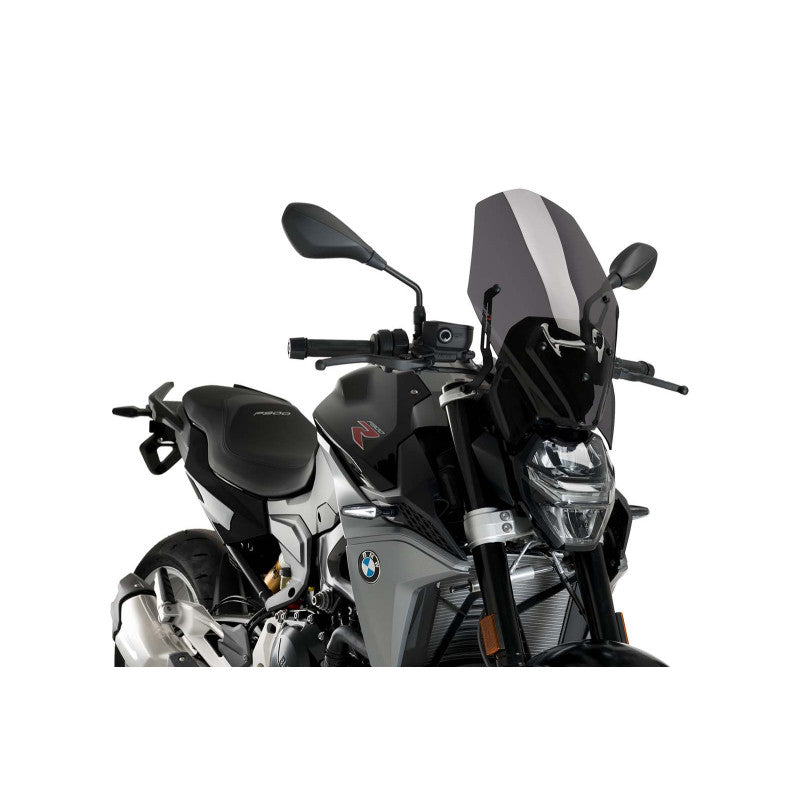 PUIG CUPOLINO NAKED N.G. TOURING-SUPP.OEM PER BMW F900 R 2025 FUME SCURO