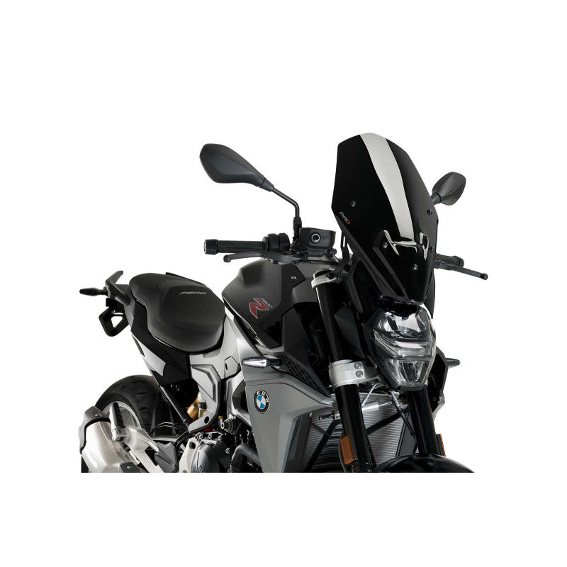 PUIG CUPOLINO NAKED N.G. TOURING-SUPP.OEM PER BMW F900 R 2025 NERO
