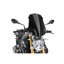 PUIG CUPOLINO NAKED N.G. TOURING-SUPP.ORIG. PER BMW R1200 R 15-16 NERO
