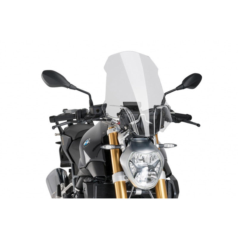 PUIG CUPOLINO NAKED N.G. TOURING-SUPP.ORIG. PER BMW R1200 R 17-18 TRASPARENTE