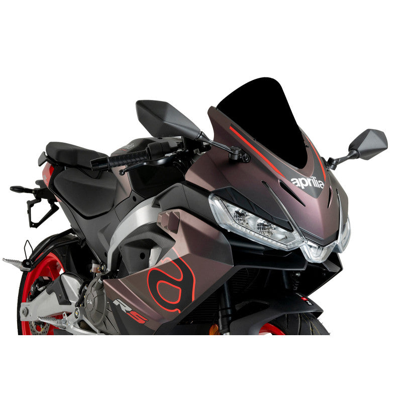 PUIG CUPOLINO R-RACER PER APRILIA RS 457 24-25 NERO