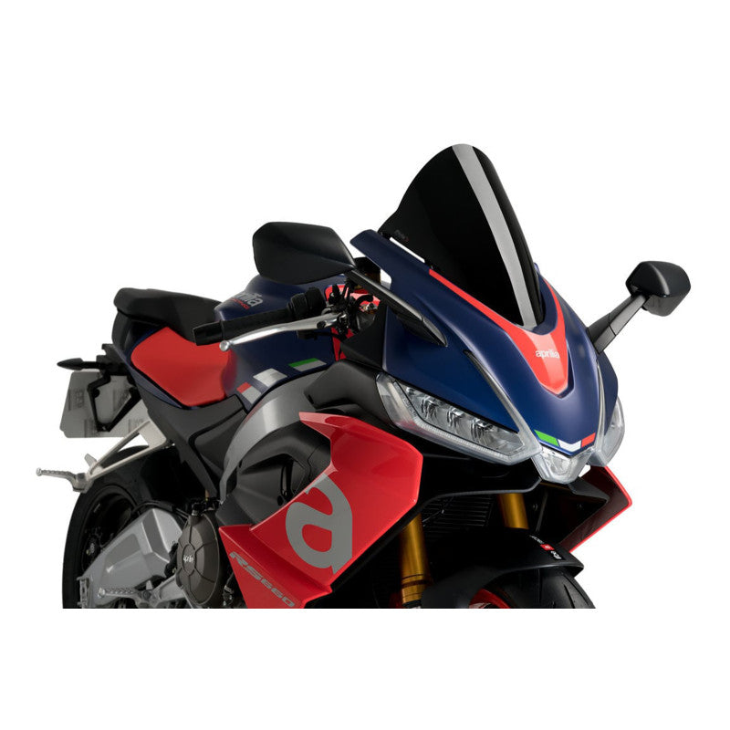 PUIG CUPOLINO R-RACER PER APRILIA RS 660 FACTORY 2025 NERO