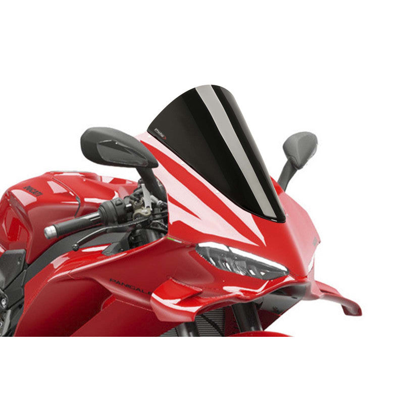 PUIG CUPOLINO R-RACER PER DUCATI PANIGALE V4 S 2025 NERO