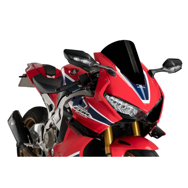 PUIG CUPOLINO R-RACER PER HONDA CBR1000RR SP2 FIREBLADE 17-19 NERO