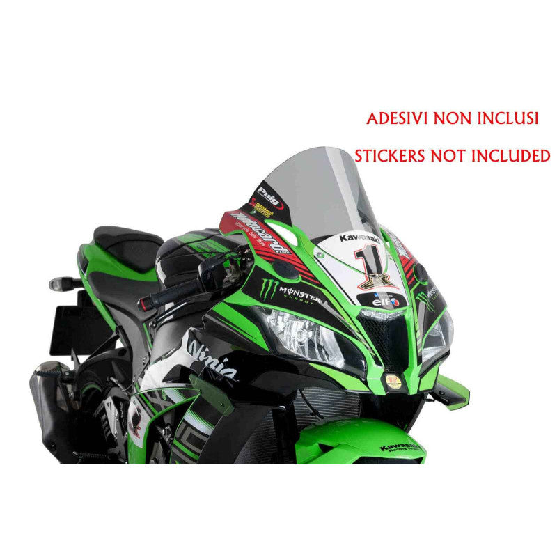 PUIG CUPOLINO R-RACER PER KAWASAKI ZX-10R 19-20 FUME CHIARO