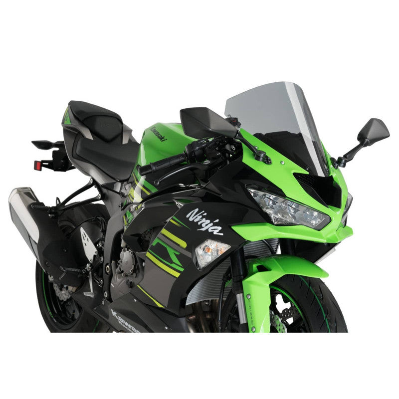 PUIG CUPOLINO R-RACER PER KAWASAKI ZX-6R NINJA 17-23 FUME CHIARO