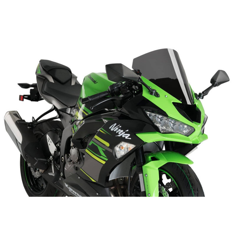PUIG CUPOLINO R-RACER PER KAWASAKI ZX-6R NINJA 17-23 FUME SCURO