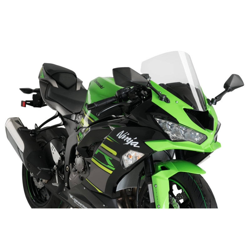 PUIG CUPOLINO R-RACER PER KAWASAKI ZX-6R NINJA 17-23 TRASPARENTE