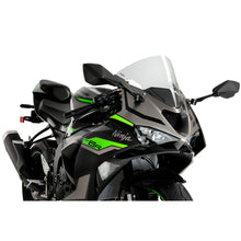 PUIG CUPOLINO R-RACER PER KAWASAKI ZX-6R NINJA 24-25 TRASPARENTE