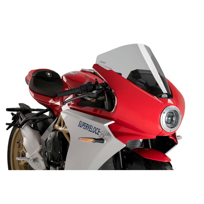 PUIG CUPOLINO R-RACER PER MV AGUSTA SUPERVELOCE 800 20-25 FUME CHIARO