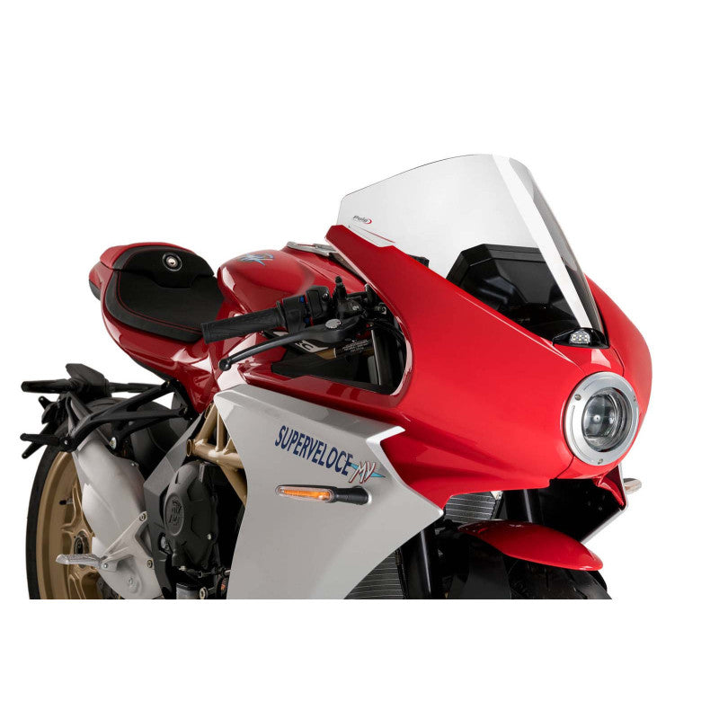 PUIG CUPOLINO R-RACER PER MV AGUSTA SUPERVELOCE 800 20-25 TRASPARENTE
