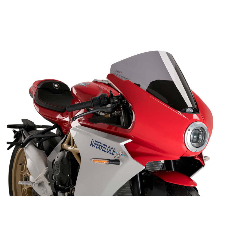 PUIG CUPOLINO R-RACER PER MV AGUSTA SUPERVELOCE 800 S 20-25 FUME SCURO