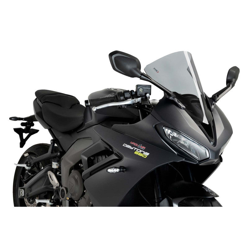 PUIG CUPOLINO R-RACER PER TRIUMPH DAYTONA 660 24-25 FUME CHIARO