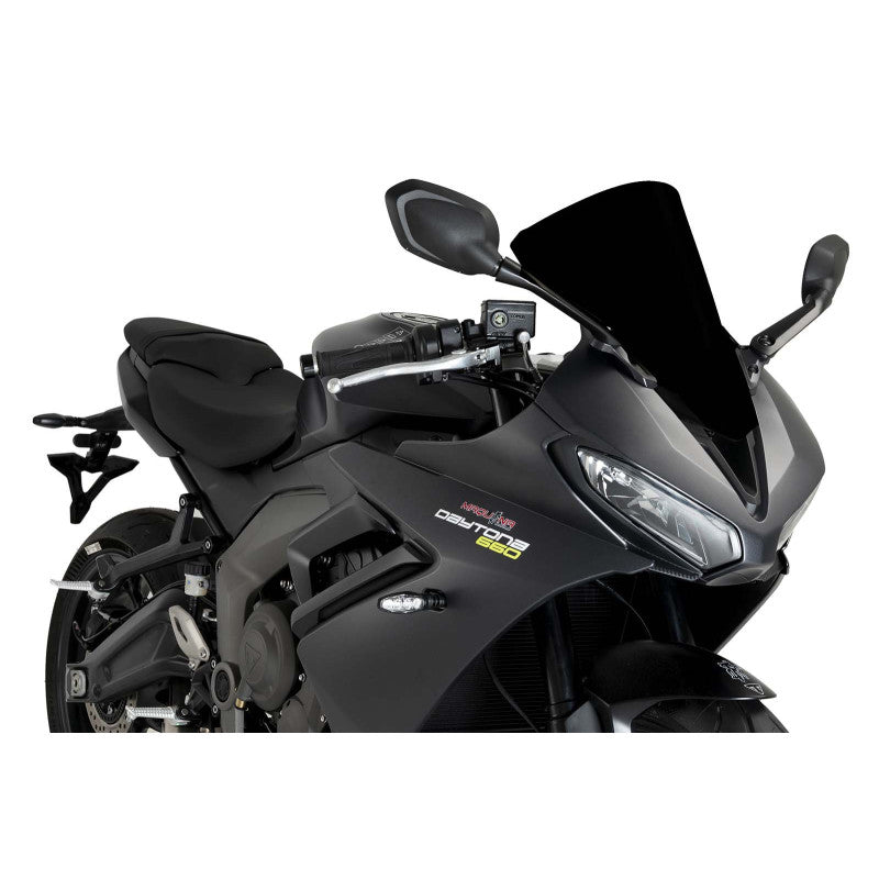 PUIG CUPOLINO R-RACER PER TRIUMPH DAYTONA 660 24-25 NERO