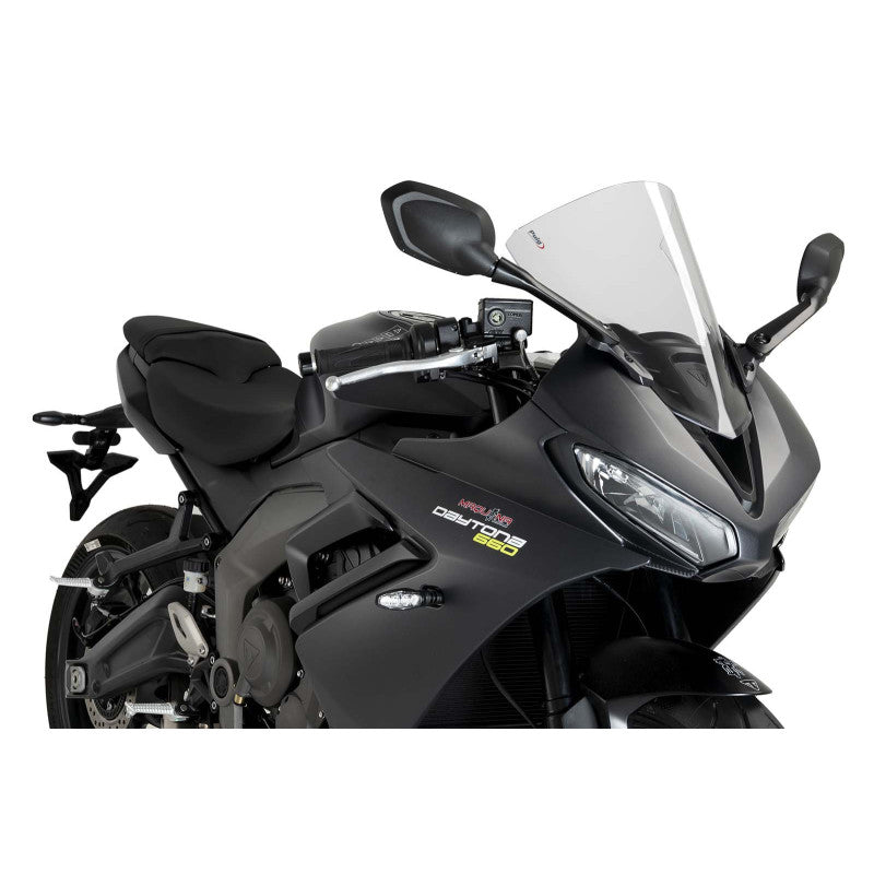 PUIG CUPOLINO R-RACER PER TRIUMPH DAYTONA 660 24-25 TRASPARENTE
