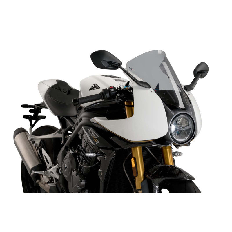 PUIG CUPOLINO R-RACER PER TRIUMPH SPEED TRIPLE 1200 RR 22-25 FUME CHIARO