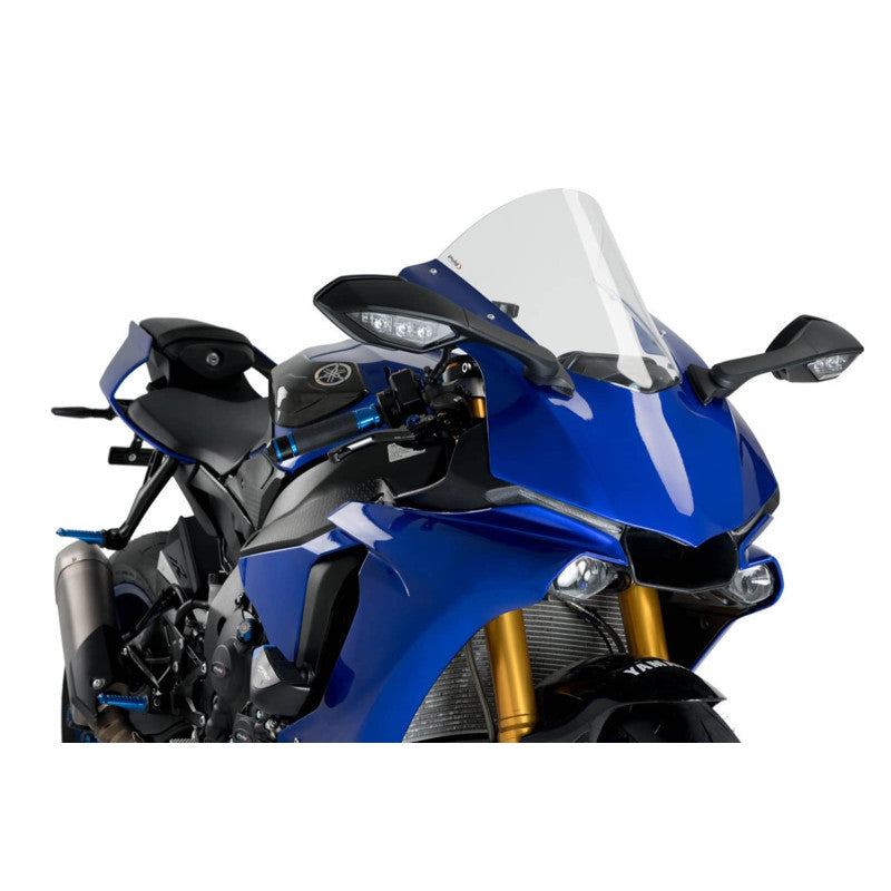PUIG CUPOLINO R-RACER PER YAMAHA YZF-R1/R1M 17-19 TRASPARENTE